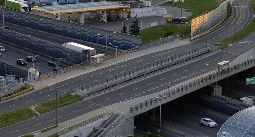 Kładka nad Trasą Toruńską