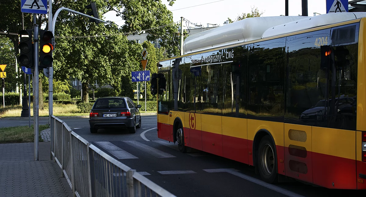 zdjęcie Światła drogowe przy Placu Wilsona
