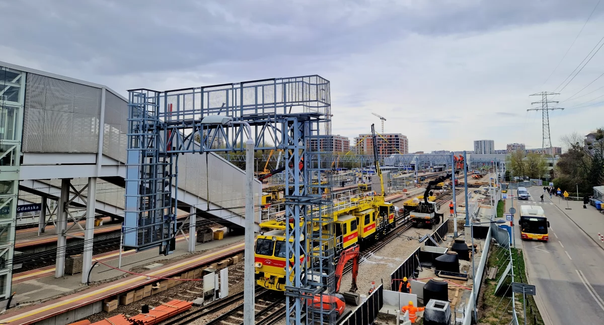inwestycje , Budowa nowego tunelu przejścia pieszych stacji Warszawa Gdańska udogodnienia podróżnych! - zdjęcie, fotografia