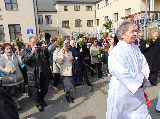 Niedziela palmowa w parafii pod  wezwaniem  św. Stanisława Kostki w Warszawie 13.04.2014.