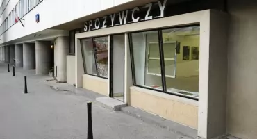 Wystawa w sklepie spożywczym