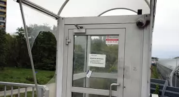 Opady deszczu na Żoliborzu