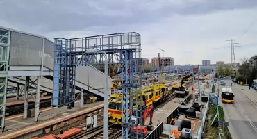 Budowa nowego tunelu oraz przejścia dla pieszych na stacji Warszawa Gdańska - nowe udogodnienia dla podróżnych!