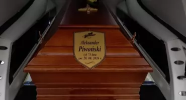 Ostatnie pożegnanie Aleksandra Piwońskiego