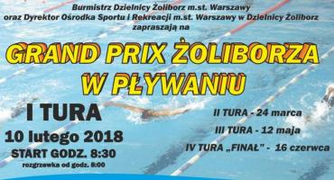 GRAND PRIX ŻOLIBORZA  W PŁYWANIU